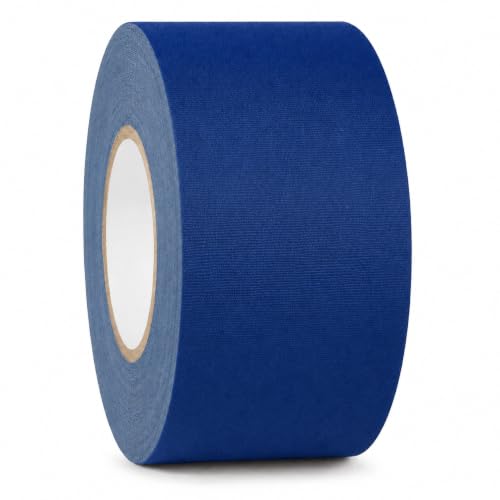 GGR Supplies CGT-80 Gaffers Stage Tape, Dark Blue, 3 in x 60 yd, 1-Pack | 12 Mil Low-Gloss Cloth, Clean Removal from Most Surfaces, Water and Abrasion Resistant, Cable Management, Film, Photography - color: Dark Blue, size: 3 in. (Pack of 1)