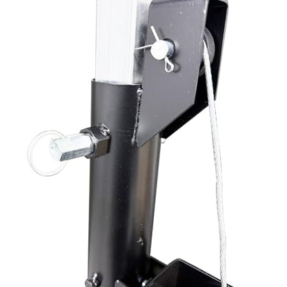 TECHTONGDA Light Trussing Stand 176LB Load Capacity DJ Light Stand, Crank Lighting Stand Speaker Truss, 5.91-13.12 FT Adjustable Height, Portable Music Equipment for Bands Clubs Stages ﻿