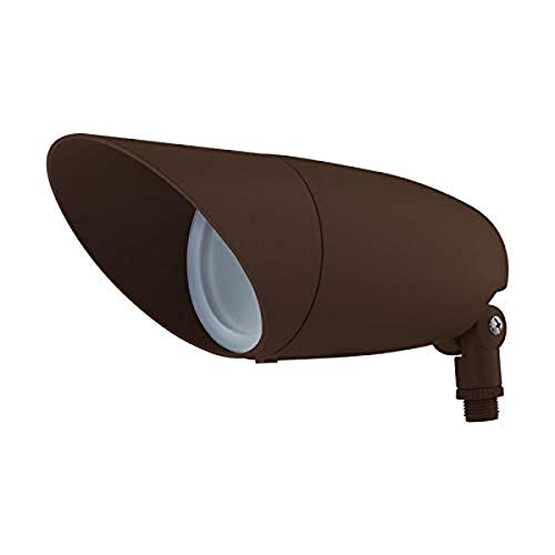 Nuvo 62/1206, LED Landscape Flood Light, Bronze, 1240 Lumens, 3000K, 120V - color: Bronze, size: 12.2 in, style: LED