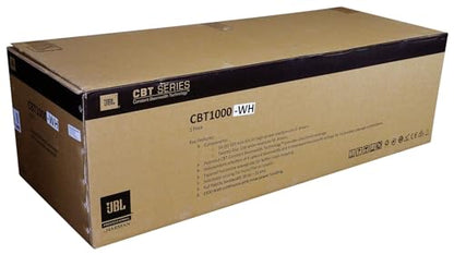 JBL CBT 1000-WH 1500w 2-Way Swivel Wall Mount Line Array Column Speaker in White