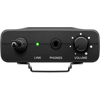 Sennheiser XSW IEM SET Stereo In-Ear Wireless Monitoring System A: 476 to 500 MHz (509146) Bundle with Sennheiser XSW IEM EK Wireless Receiver (A: 476 to 500 MHz) and Auray Carrying Bag