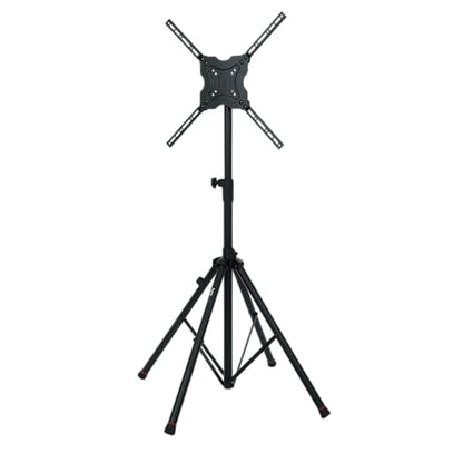 Gator Frameworks Deluxe Adjustable Quadpod LCD/LED TV Monitor Stand with Lift Piston, Fits Screens up to 65" (GFW-AV-LCD-25) - size: 65" Screens, style: Deluxe