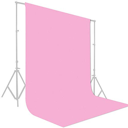 GFCC Pink Backdrop Photography Background - 6FT x 10FT Photo Backdrop for Photoshoot Photography Video Recording Background Screen Picture Curtain | Versatile Screen for Studio, Video Recording, Portrait, Parties, Non-Reflective, Polyester, Easy Hang, Hig