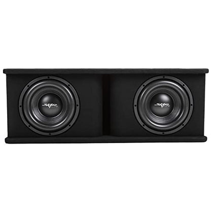 Skar Audio Dual 10" 2400W Loaded Sdr Series Vented Subwoofer Enclosure | SDR-2X10D4, Dual 10" D4 Loaded Enclosure - size: Dual 10" D4 Loaded Enclosure