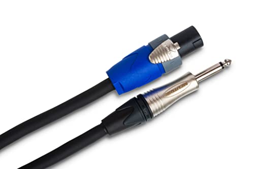 Hosa SKT-205Q Edge Speaker Cable - Neutrik speakON to 1/4-inch TS - 5 Foot