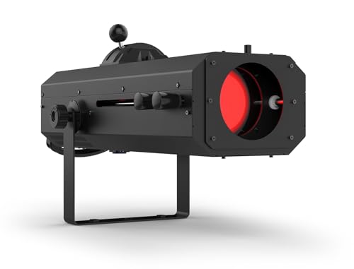 Chauvet DJ Followspot 200ST Portable LED Followspot with Crisp Beam, Backlit Controls, Mechanical Iris, Built-in CTO Filter, DMX Control & Tripod Included