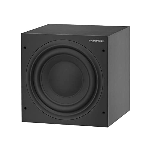 Bowers & Wilkins ASW608 Compact Powered Subwoofer - Black - color: Black