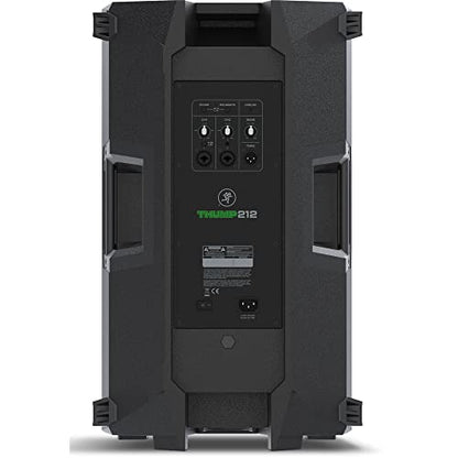 Mackie Thump212 12" 1400W Powered Loudspeaker with Heavy-Duty Drivers and Music Ducking Mode | 1400W powered loudspeaker with feedback eliminator and 2-channel mixer for DJ sets, live sound and mobile PA systems - size: 12", style: Speaker Standard