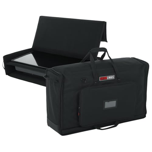 Gator Cases Padded Nylon Dual Carry Tote Bag for Transporting (2) LCD Screens, Monitors and TVs Between 27" - 32", (G-LCD-TOTE-MDX2) - size: Dual 27" - 32" Screens