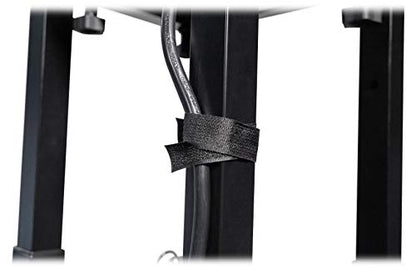 Rockville RTP32B Black Totem Moving Head Light Stand with Scrims and Bags - color: Black