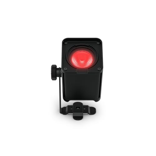 CHAUVET DJ Freedom H1 IP ILS X4 Wireless Battery Powered LED Uplight Kit, 4 Outdoor RGBAW+UV Uplights with Built-in Wireless DMX, Multi-Charger & RFC Remote for Wedding, Event & Stage Lighting