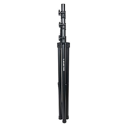 Sound Town DJ Lighting Stand-Adjustable Height, 11.5 ft Tall with Truss, Portable Lighting Truss System and T-Bars (STLS-001) - color: Black, size: 10.3ft