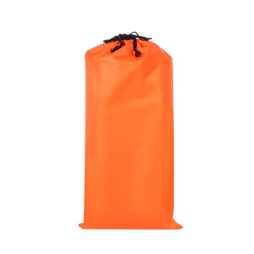 18 x 10 Inch Tripod Monopod Case Bag, Oxford Cloth Foldable Tripod Carrying Case Bag with Drawstring, Fits Speaker/Light Stand/Studio/Outdoor/Travel/Camping, Orange - size: 18x10 Inch