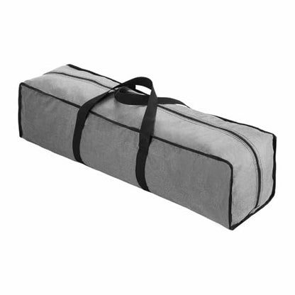 1 Pcs Zippered Tripod Bag, 31.5 x 8 x 8 Inch Water Resistant Oxford Cloth Outdoor Equipment Storage Bag with Handle for Travel Outdoor Camping Sports Fishing Rod, Grey - size: 31.5 x 8 x 8 Inch