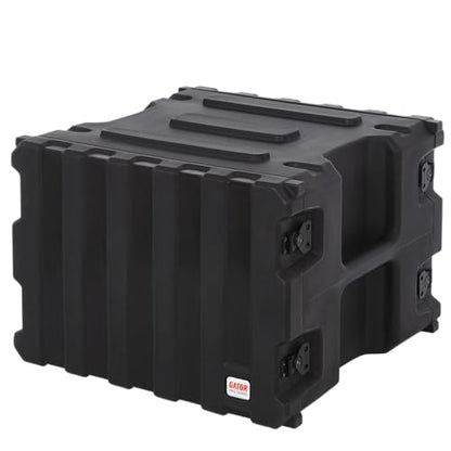 Gator Cases Pro Series 8U Rack Case with Standard 19" Depth, Roto Molded Made in USA (G-PRO-8U-19) - size: 8U Rack Space, style: Standard - 19" Deep