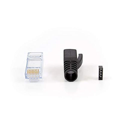 SIRS-E RJ45 to XLR DMX 케이블 0.9m(3피트) - DMX512 LED 조명, 컨트롤러 및 디코더용 3핀 XLR 수 - RJ45 수 어댑터 - Neutrik 커넥터, 미국 제조 - size: 3 PIN, style: 남성