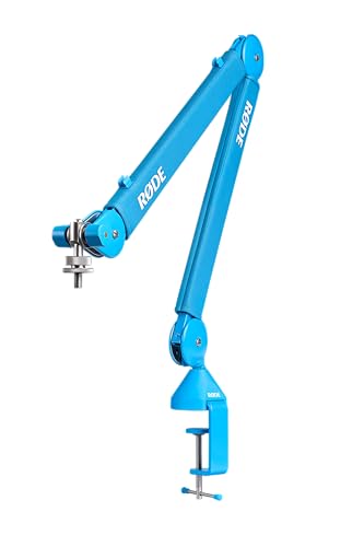 RØDE PSA1+ Professional Studio Arm with Spring Damping and Cable Management (Blue) - color: Blue, style: PSA1+