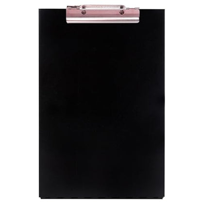Saunders Cruiser-Mate Black Aluminum Storage Clipboard, Dual Tray Nursing | Self-Locking Latch, 150-Sheet Steel Clip, HIPAA-Compliant Privacy, Made in USA from 89% Recycled Aluminum, for EMS & Police