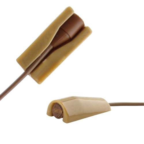 URSA MiniMount - DPA 4060 (Brown) | Slim, Low-Profile, Hardened Plastic Mount, Hand-Finished for Smoothness, Includes 5x Hypoallergenic MiniMount Stickies - color: Brown, size: DPA 4060