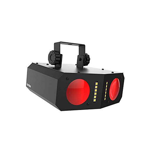 CHAUVET DJ Duo Moon Plug-and-Play LED Effect Light with Moonflower and Strobe Effect
