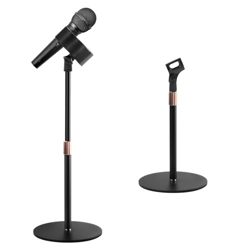 BILIONE Desktop Microphone Stand for Podcast Recording - size: Mic Stand Desktop
