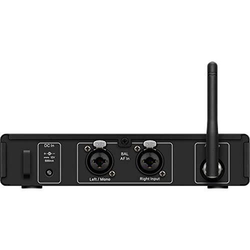 Sennheiser XSW IEM SET Stereo In-Ear Wireless Monitoring System A: 476 to 500 MHz (509146) Bundle with Sennheiser XSW IEM EK Wireless Receiver (A: 476 to 500 MHz) and Auray Carrying Bag
