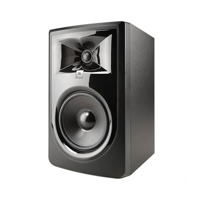 JBL Professional 306P MkII 6-Inch 2-Way Powered, Active Monitor Speaker for Near Field Music Production, Studio Monitor, Desktop Computer, Hi-Fi Audio. Sold individually, Black - style: 306P single