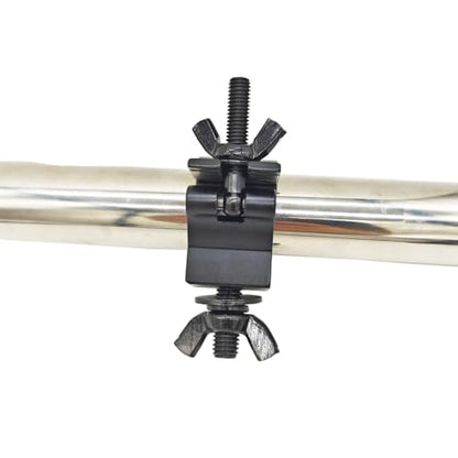 1-1/2" Stage Light Clamp Truss O Clamps 38-40mm Aluminum 4Pcs | DJ Lighting Clamps Heavy Duty 220 Lbs for 1.5" OD Tube Pipe