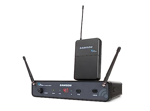 Samson Concert 88x Frequency-Agile Wireless Guitar System (D Band) - size: Concert 88x Guitar, style: D Band: 542–566 MHz