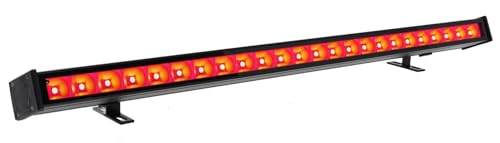 Rockville APP BAR 24 Waterproof Outdoor/Indoor DJ Wash Light Bar, IP66