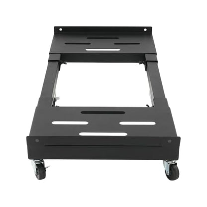 2000LBS Heavy Duty Moving Dolly with 6 Swivel Wheels, Expandable Furniture Dolly Cart Up to 43.7” Wide, Thicken Steel Frame Appliance Mover for Building Materials, Heavy Equipment, All Terrain Use