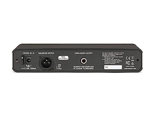 SAMSON Concert 88x 100-Channel Wireless UHF Earset Microphone mic - K Band - size: Concert 88x Earset, style: K Band: 470–494 MHz