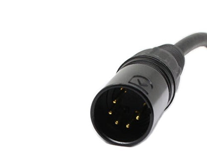 SinLoon DMX 512 Stage Light Cable XLR Male 5 Pin Male to XLR Female 3 Pin with Metal Connectors for Stage Lighting and DJ-1.6m