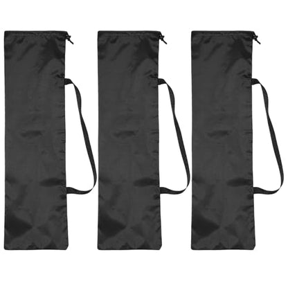 PATIKIL 33 x 10 Inch Tripod Carrying Case, 3 Pack Camera Tripod Carrying Bags Oxford Cloth Padded Bag for Camera Gear Mic Light Stand Sheet Music Photography Accessories, Black - size: 33 x 10 Inch