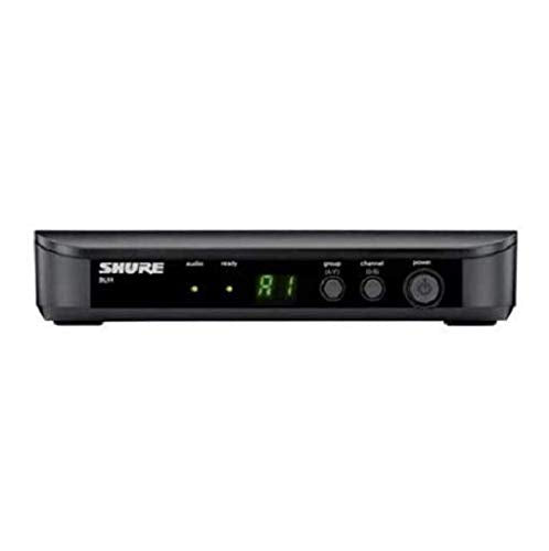 Shure BLX24/SM58 Wireless Vocal Microphone System - H10 Band | 14-hour battery and 300 ft UHF range with SM58 handheld vocal mic and single-channel receiver for live vocals - style: Full System