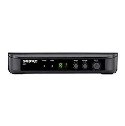 Shure BLX24/SM58 Wireless Vocal Microphone System - H10 Band | 14-hour battery and 300 ft UHF range with SM58 handheld vocal mic and single-channel receiver for live vocals - style: Full System