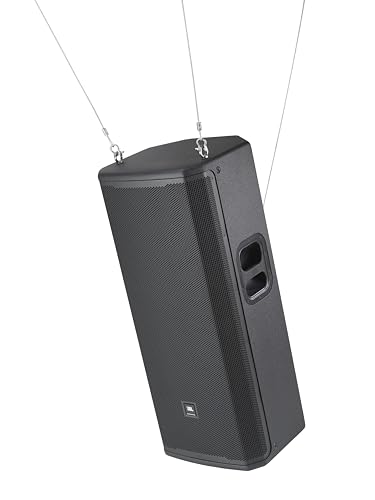 JBL Professional PRX925 Portable Powered Full-Range Speaker. Dual 15”, Two-Way, 2000-Watt Class-D Amplifier, BLE (Bluetooth Low Energy), App Control. Black - color: Powered | Black, style: Dual 2-Way | 15-Inch Speaker