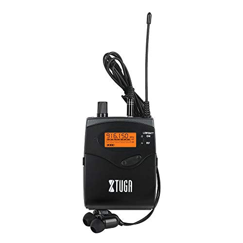 XTUGA RW2080 Wireless in Ear Monitor System,902-928mhz(Only Bodypack) - size: Only one bodypack