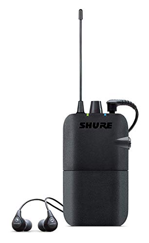 Shure PSM300 P3TR112TW Wireless in-Ear Personal Monitoring System with SE112 Earphones, Twinpack - G20 Band - size: Twinpack, style: G20 Band (488-512 MHz)