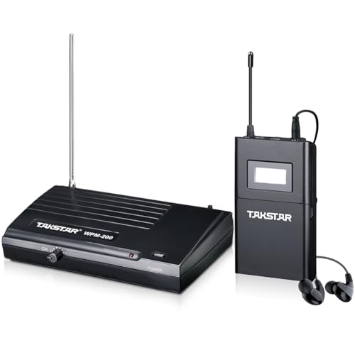 TAKSTAR WPM-200 UHF Wireless in-Ear Monitor System with Bodypack