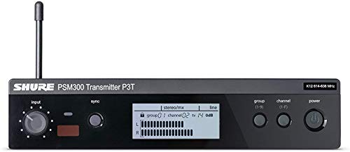 Shure PSM300 P3TR112TW Wireless In-Ear Personal Monitoring System with SE112 Earphones, Twinpack - J13 Band - size: Twinpack, style: J13 Band (566-590 MHz)