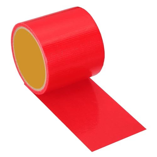 PATIKIL Gaffers Tape 3 in x 11 Yards, Waterproof Gaffer Floor Tape No Residue Non-Reflective Easy Tear for Indoor Outdoor Photography Electrical Cord Industrial Use, Red - color: Red, size: 3 in x 11 Yards