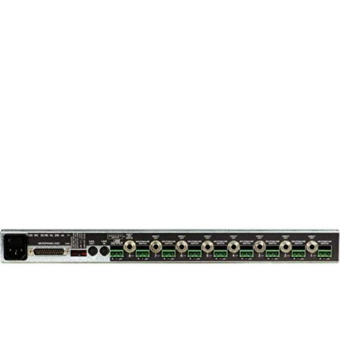 Shure SCM810 Eight Channel Automatic Microphone Mixer with IntelliMix, Adjustable EQ per Channel and 48V Phantom Power, Designed Specifically for Installed Sound Applications - style: SCM810
