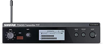 Shure PSM300 P3TRA215CL Pro Wireless in-Ear Personal Monitoring System with SE215-CL Earphones | SE215-CL Earphones - size: Single, style: G20 Band (488-512 MHz)
