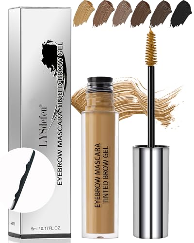 Blonde Eyebrow Gel Tinting Kit,Dark Blonde Eye Brow Stain Mascara for Women | Long Lasting,Waterproof Brow Filler,Tinted Eye Brow Glue,Eyebrow Gel Tint Kit, Thanksgiving,Christmas Eye Makeup for Women - color: 01# Blonde