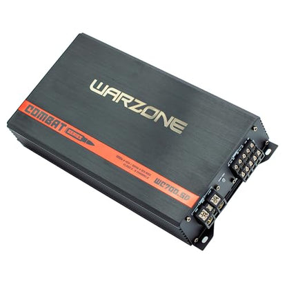 Warzone Series Car Amplifiers - True RMS Power Class D Amps, 1/2/4 Ohm Stable, Multi-Channel and Monoblock Options, Remote Sub Control (700W / 5 Channels) - size: 700 watt 5 Channels
