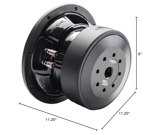 Skar Audio SVR-8 D2 8" 800 Watt Max Power Dual 2 Ohm Car Subwoofer - size: 8" - Dual 2 Ohm