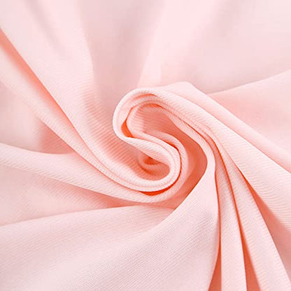 10 ft x 10 ft Black Polyester Photography Backdrop Drapes Curtains Panels - Wedding Decorations Home Party Reception Supplies - Blush/Rose Gold - color: Rose Gold