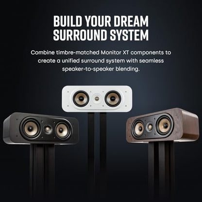 Polk Audio Signature Elite ES30 Center Channel Speaker, Contemporary Walnut - color: Walnut, size: ES30