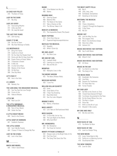 The New Broadway Fake Book - 645 Songs from 285 Shows | Melody, Lyrics and Chords for C Instruments | Sheet Music for Musicals, Gigging and Auditions